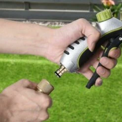 BAICCCF Autres Accessoires De Robinetterie 4 Connecteurs Rapides De Tuyau D'arrosage En Laiton, Connecteurs Rapides De Tuyau D'arrosage à Connecteur Rapide -Promos Recuperation Magasin 64771449 4