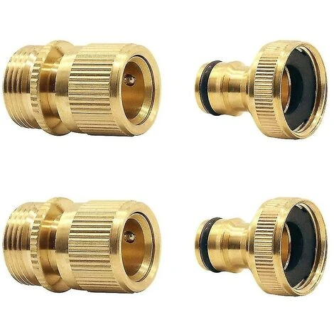 BAICCCF Robinet De Cuve De Récupération D'eau Tuyau D'arrosage Raccord Rapide Tuyau D'arrosage Extensible Connecteur Adaptateur Mâle à Femelle Pour Robinet Et Jet, 2 Ensembles 3 BAICCCF Robinet De Cuve De Récupération D'eau Tuyau D'arrosage Raccord Rapide Tuyau D'arrosage Extensible Connecteur Adaptateur Mâle à Femelle Pour Robinet Et Jet, 2 Ensembles