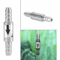 BAICCCF Robinet De Cuve De Récupération D'eau Clapet Anti-retour Anti-corrosion Et Durable De Co2 D'acier Inoxydable Pour Le Diffuseur Et L'air De Co2 D'aquarium De Système De Co2 D'aquarium -Promos Recuperation Magasin 64771470 4