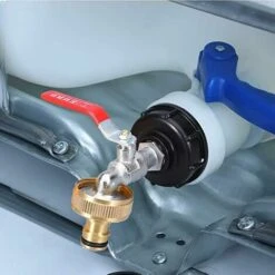 MINKUROW Adaptateur De Réservoir(robinet En Alliage Et Bec En Laiton) Pour IBC Connecteur à Filetage 1/2", Robinet Cuve 1000L Robinet Recuperateur Eau De Pluie, Robinet Sortie Raccord Vanne Robinet Raccords De Tuyau D'arrosage 11 MINKUROW Adaptateur De Réservoir(robinet En Alliage Et Bec En Laiton) Pour IBC Connecteur à Filetage 1/2", Robinet Cuve 1000L Robinet Recuperateur Eau De Pluie, Robinet Sortie Raccord Vanne Robinet Raccords De Tuyau D'arrosage -Promos Recuperation Magasin 64806003 5