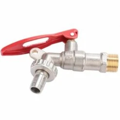 LLOVE Outil De Jardin En Plein Air De Robinet Verrouillable De Robinet Deau De Fil En Laiton