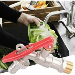 LLOVE Outil De Jardin En Plein Air De Robinet Verrouillable De Robinet Deau De Fil En Laiton 9 LLOVE Outil De Jardin En Plein Air De Robinet Verrouillable De Robinet Deau De Fil En Laiton -Promos Recuperation Magasin 64870402 3