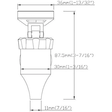 LLOVE Distributeur à Robinet De Bière Distributeur Pour Boissons In Acier Inoxydable, 16mm 4 LLOVE Distributeur à Robinet De Bière Distributeur Pour Boissons In Acier Inoxydable, 16mm – Image 2