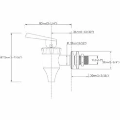 LLOVE Distributeur à Robinet De Bière Distributeur Pour Boissons In Acier Inoxydable, 16mm 11 LLOVE Distributeur à Robinet De Bière Distributeur Pour Boissons In Acier Inoxydable, 16mm -Promos Recuperation Magasin 64871479 5