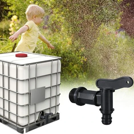 MèREÉTERNEL Robinet Cuve Plastique,Adaptateur De Boîte De Rangement D'eau IBC,Adaptateur Robinet Tuyau Arrosage,pour Recuperateur Eau De Pluie, Avec Joint, Contre-écrou Et Raccord De Robinet, 3/4" (1PCS) Ternel 5 MèREÉTERNEL Robinet Cuve Plastique,Adaptateur De Boîte De Rangement D'eau IBC,Adaptateur Robinet Tuyau Arrosage,pour Recuperateur Eau De Pluie, Avec Joint, Contre-écrou Et Raccord De Robinet, 3/4" (1PCS) Ternel – Image 3