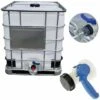 BDD 62mm Adaptateur Vidange Adaptateur Valise Adaptateur 1000l Ibc Vanne Papillon Commutateur Pour Ibc Réservoir D'eau -Promos Recuperation Magasin 65376567 1