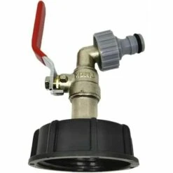 KAEJYIUT IBC Adaptateur De Cuve 1/2" Robinet Sortie Raccord Vanne Robinet Raccords De Tuyau D'arrosag 10 KAEJYIUT IBC Adaptateur De Cuve 1/2" Robinet Sortie Raccord Vanne Robinet Raccords De Tuyau D'arrosag -Promos Recuperation Magasin 65853149 4