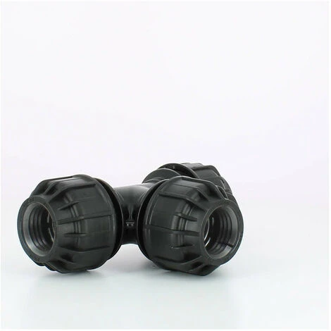 MULTICUVES Raccord Té Compression Ø32 Mm X Ø32 Mm X Ø32 Mm 4 MULTICUVES Raccord Té Compression Ø32 Mm X Ø32 Mm X Ø32 Mm – Image 2