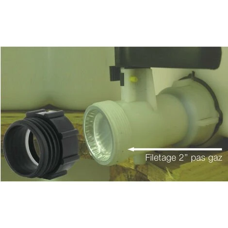 MULTICUVES Adaptateur Femelle 2'' Pas Gaz - Mâle 2'' S60X6 4 MULTICUVES Adaptateur Femelle 2'' Pas Gaz - Mâle 2'' S60X6 – Image 2