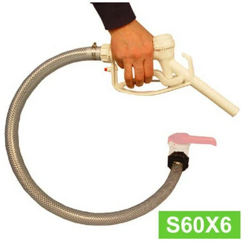 MULTICUVES Kit Vidange Cuve Eau 1000 L S60X6 - Tuyau 1 M + Pistolet 3 MULTICUVES Kit Vidange Cuve Eau 1000 L S60X6 - Tuyau 1 M + Pistolet