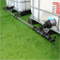 MULTICUVES Kit Raccordement 2 Cuves Eau 1000 L - S60X6 / S100X8 -Promos Recuperation Magasin 6591790 3