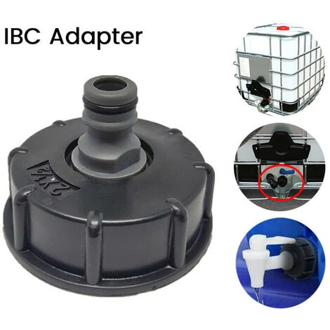 TANCYCO Adaptateur De Réservoir IBC Connecteur D'adaptateur Robinet Tuyau Hoze Bouchon Eau Bowser Ajustement Standard 4 TANCYCO Adaptateur De Réservoir IBC Connecteur D'adaptateur Robinet Tuyau Hoze Bouchon Eau Bowser Ajustement Standard – Image 2