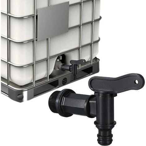 YEURIé Robinet Cuve Plastique,Adaptateur De Boîte De Rangement D'eau IBC,Adaptateur Robinet Tuyau Arrosage,pour Recuperateur Eau De Pluie, Recuperateur D Eau De Pluie, 3/4" 3 YEURIé Robinet Cuve Plastique,Adaptateur De Boîte De Rangement D'eau IBC,Adaptateur Robinet Tuyau Arrosage,pour Recuperateur Eau De Pluie, Recuperateur D Eau De Pluie, 3/4"
