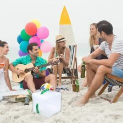 GRID COOL TSLBW 20L Réservoir D'eau Pliable Sac Conteneur Avec Robinet, Transporteur D'eau De Camping Pliable Portatif Transparent Pour Le Bureau, Le Camping, Les Jus De Fruits, Les Cocktails -Promos Recuperation Magasin 66758203 3