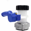 OCXIN Adaptateur De Réservoir D'eau IBC Universal Flap Tap Réservoir D'eau Raccord De Tuyau Adaptateur De Sortie Pour Robinet De Vidange De Réservoir D'eau, Rain Butt, Canister, Container (62mm) 1 OCXIN Adaptateur De Réservoir D'eau IBC Universal Flap Tap Réservoir D'eau Raccord De Tuyau Adaptateur De Sortie Pour Robinet De Vidange De Réservoir D'eau, Rain Butt, Canister, Container (62mm) -Promos Recuperation Magasin 66965255 1