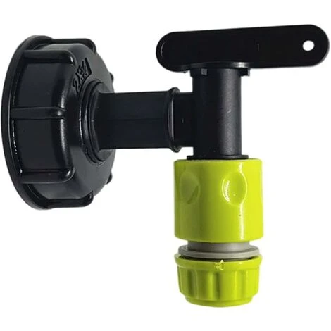 BAICCCF Robinet De Cuve De Récupération D'eau One Pie 1000l Robinet De Réservoir En Plastique Avec Connecteur De Tuyau D'arrosage, Adaptateur De Robinet De Réservoir Ibc, Connecteur Fileté 3/4 Pouce Pour Collecteur D'eau De Pluie, Réservoir De Carburant (a) 3 BAICCCF Robinet De Cuve De Récupération D'eau One Pie 1000l Robinet De Réservoir En Plastique Avec Connecteur De Tuyau D'arrosage, Adaptateur De Robinet De Réservoir Ibc, Connecteur Fileté 3/4 Pouce Pour Collecteur D'eau De Pluie, Réservoir De Carburant (a)