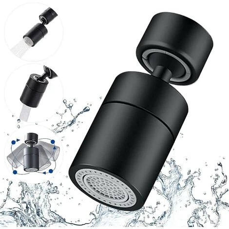 BAICCCF Robinet De Cuve De Récupération D'eau Aérateur De Robinet, Pivotant à 360 Degrés-2 Modes De Filtre De Robinet De Cuisine Réglable Pour Cuisine Salle De Bain, Avec Adaptateur 24 Mm Filetage Externe-22 Mm Interne 3 BAICCCF Robinet De Cuve De Récupération D'eau Aérateur De Robinet, Pivotant à 360 Degrés-2 Modes De Filtre De Robinet De Cuisine Réglable Pour Cuisine Salle De Bain, Avec Adaptateur 24 Mm Filetage Externe-22 Mm Interne