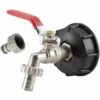 BAICCCF Robinet De Cuve De Récupération D'eau Pièces Robinet De Réservoir De Collecte D'eau, Adaptateur Ibc 1000l Adaptateur De Réservoir Ibc Adaptateur De Réservoir S60x6 Pour Robinet De Jardin En Laiton 2 BAICCCF Robinet De Cuve De Récupération D'eau Pièces Robinet De Réservoir De Collecte D'eau, Adaptateur Ibc 1000l Adaptateur De Réservoir Ibc Adaptateur De Réservoir S60x6 Pour Robinet De Jardin En Laiton -Promos Recuperation Magasin 66995426 1