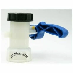 KAEJYIUT Vanne Pour Cuve IBC 1000 Litres 2" / 62 Mm Vanne Papillon Intégrée En Plastique DN40 (62 Mm) -Promos Recuperation Magasin 66997038 4