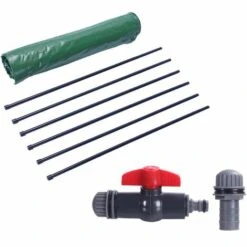 GROSMONDE 190L Récupérateur D'eau De Pluie Portable Vert 11 GROSMONDE 190L Récupérateur D'eau De Pluie Portable Vert -Promos Recuperation Magasin 67386750 5