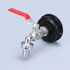 KARTOKNER Robinet Cuve Avec Adaptateur Robinet Arrosage, S60X6 IBC Raccord Robinet, Robinet De Jardin Pour Recuperateur Eau De Pluie (Mélangeur En Alliage 1/2" + Bec En Alliage) 10 KARTOKNER Robinet Cuve Avec Adaptateur Robinet Arrosage, S60X6 IBC Raccord Robinet, Robinet De Jardin Pour Recuperateur Eau De Pluie (Mélangeur En Alliage 1/2" + Bec En Alliage) -Promos Recuperation Magasin 67453473 4