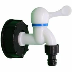 FLYME Adaptateur De Réservoir IBC S60x6 Vanne Robinet Robinet En Plastique Connecteur De Tuyau Tonne Baril Raccord Adaptateur Pour Récupérateurs Eau De Pluie Raccord Sortie Raccord 9 FLYME Adaptateur De Réservoir IBC S60x6 Vanne Robinet Robinet En Plastique Connecteur De Tuyau Tonne Baril Raccord Adaptateur Pour Récupérateurs Eau De Pluie Raccord Sortie Raccord -Promos Recuperation Magasin 67810372 3