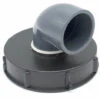 MULTITANKS Couvercle 15cm Avec Coude PVC 90° Pour Cuve IBC 1000 Litres - 2'' X 63mm -Promos Recuperation Magasin 9190176 1
