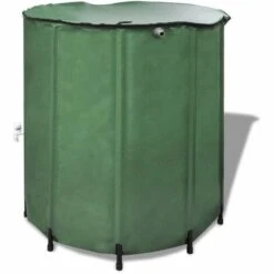 VidaXL Réservoir D'Eau De Pluie Pliable 250 L - Vert -Promos Recuperation Magasin 930642 5