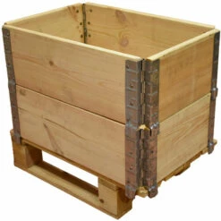 MULTITANKS Réhausse De Palette En Bois Naturel 600x400mm -Promos Recuperation Magasin 9853328 3